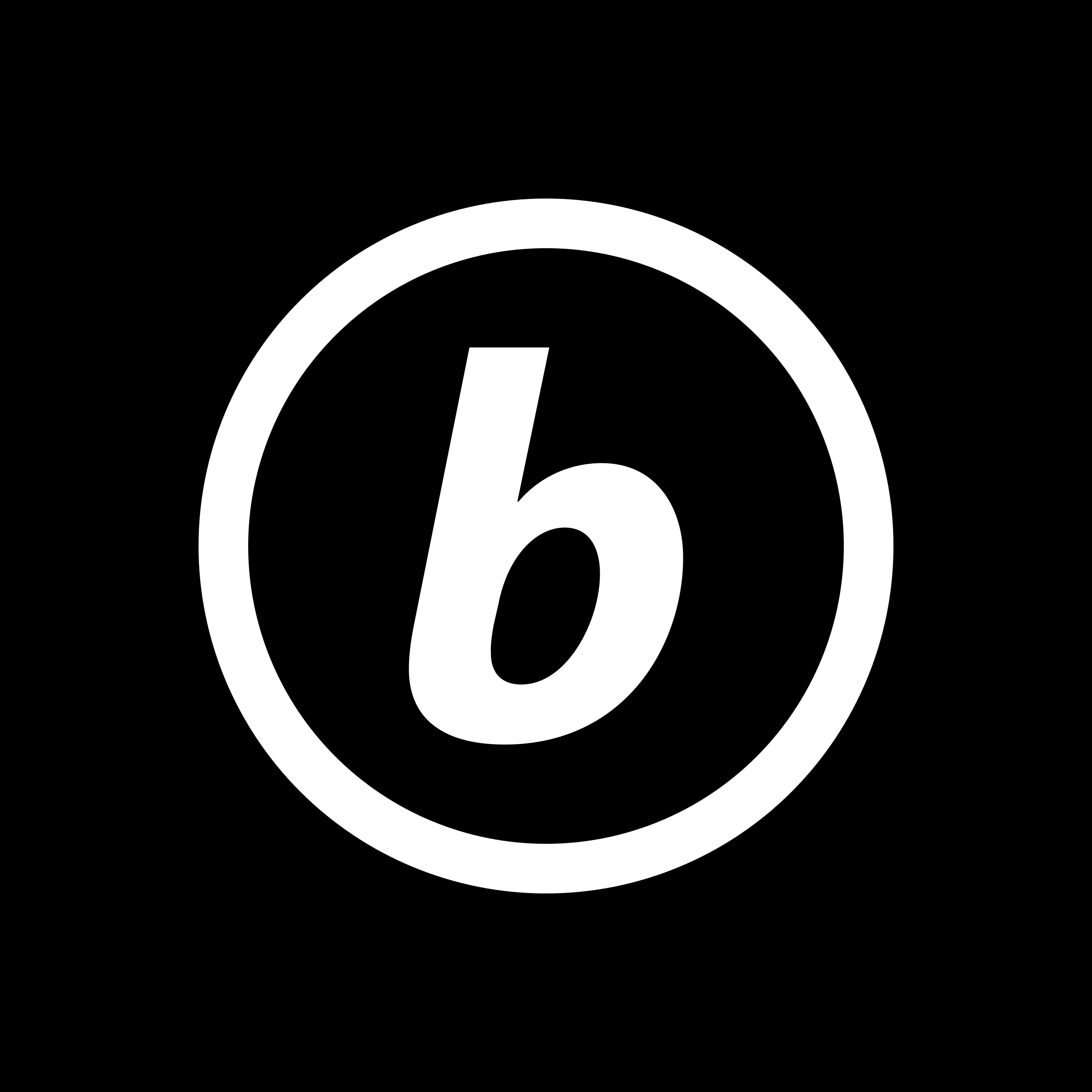 Logo el b bUCR negro